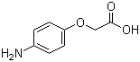 structure of CAS# 2298-36-4, (4-氨基苯氧基)乙酸