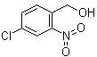 4-氯-2-硝基苄醇分子结构 (CAS 22996-18-5)