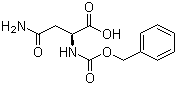 structure of CAS# 2304-96-3, N-苄氧羰基-L-天冬酰胺