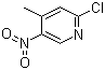 structure of CAS# 23056-33-9, 2-氯-5-硝基-4-甲基吡啶