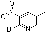 structure of CAS# 23056-46-4, 2-溴-5-甲基-3-硝基吡啶