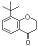 structure of CAS# 23067-79-0, 8-叔丁基苯并二氢吡喃-4-酮