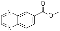 structure of CAS# 23088-23-5, 6-喹喔啉羧酸甲酯