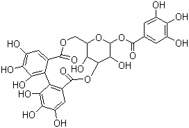 structure of CAS# 23094-69-1, Corilagin