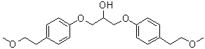 CAS # 230975-30-1, 1,3-Bis[4-(2-methoxyethyl)phenoxy]-2-propanol