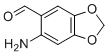 structure of CAS# 23126-68-3, 6-氨基-1,3-苯并二恶茂-5-甲醛