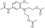 CAS 登录号：23128-51-0, 3-(N,N-二乙酰氧乙基)氨基-4-甲氧基乙酰苯胺
