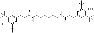 structure of CAS# 23128-74-7, 抗氧剂 1098
