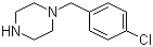structure of CAS# 23145-88-2, 1-(4-氯苄基)哌嗪