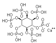 structure of CAS# 23183-60-0, myo-肌醇六(磷酸二氢酯)单钙盐
