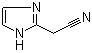 structure of CAS# 23184-45-4, 1H-咪唑-2-乙腈