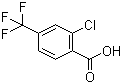 structure of CAS# 23228-45-7, 2-氯-4-三氟甲基苯甲酸