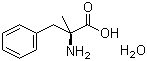 structure of CAS# 23239-35-2, 2-Methyl-L-phenylalanine monohydrate