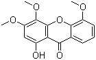 CAS # 23251-63-0, 1-Hydroxy-3,4,5-trimethoxyxanthone