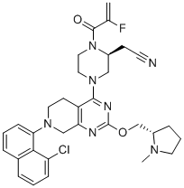 structure of CAS# 2326521-71-3, Adagrasib