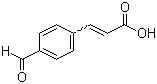 structure of CAS# 23359-08-2, 4-甲酰肉桂酸