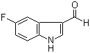 structure of CAS# 2338-71-8, 5-氟吲哚-3-甲醛