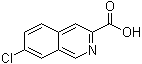 structure of CAS# 234098-55-6, 7-Chloro-3-isoquinolinecarboxylic acid