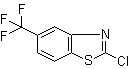 structure of CAS# 23420-88-4, 2-氯-5-(三氟甲基)苯并噻唑