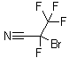 2-溴-2,3,3,3-四氟丙腈分子结构 (CAS 234443-23-3)