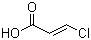 structure of CAS# 2345-61-1, trans-3-Chloroacrylic acid