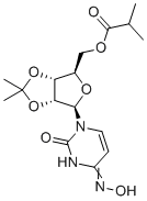 2',3'-O-(1-甲基亚乙基)-尿苷4-肟5'-(2-甲基丙酸酯)分子结构 (CAS 2346620-55-9)