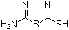 structure of CAS# 2349-67-9, 2-氨基-5-巯基-1,3,4-噻二唑