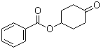 CAS # 23510-95-4, 4-(Benzoyloxy)cyclohexanone, Benzoic acid 4-oxocyclohexan-1-yl ester