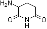 CAS 登录号：2353-44-8, 3-氨基哌啶-2,6-二酮