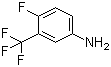 structure of CAS# 2357-47-3, 4-氟-3-三氟甲基苯胺