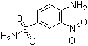 structure of CAS# 2360-19-2, 4-氨基-3-硝基苯磺酰胺