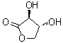 structure of CAS# 23732-41-4, (3S,4R)-3,4-二羟基二氢呋喃-2(3H)-酮
