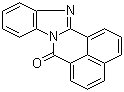 structure of CAS# 23749-58-8, 7H-Benzimidazo[2,1-a]benzo[de]isoquinolin-7-one
