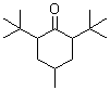 structure of CAS# 23790-39-8, 2,6-二叔丁基-4-甲基环己酮