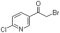 CAS # 23794-13-0, 5-(2-Bromoacetyl)-2-chloropyridine, 2-Bromo-1-(6-chloropyridin-3-yl)-ethanone