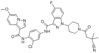 Src抑制剂3分子结构 (CAS 2380027-49-4)