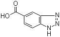 structure of CAS# 23814-12-2, 5-羧基苯并三唑