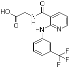 CAS 登录号：23869-84-3, N-[[2-[[3-(三氟甲基)苯基]氨基]-3-吡啶基]羰基]甘氨酸