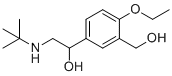 structure of CAS# 2387728-91-6, 1-[4-乙氧基-3-(羟基甲基)苯基]-2-[(2-甲基-2-丙基)氨基]乙醇