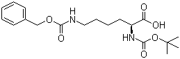 structure of CAS# 2389-45-9, N-Boc-N'-Cbz-L-赖氨酸