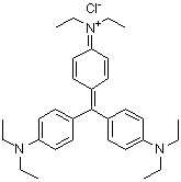 structure of CAS# 2390-59-2, Ethyl violet