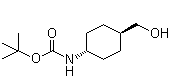 structure of CAS# 239074-29-4, (trans-4-Hydroxymethylcyclohexyl)carbamic acid tert-butyl ester