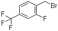 structure of CAS# 239087-07-1, 2-氟-4-三氟甲基苄溴