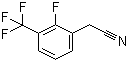 structure of CAS# 239087-10-6, 2-Fluoro-3-(trifluoromethyl)phenylacetonitrile