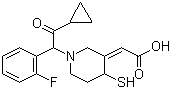 普拉格雷代谢物分子结构 (CAS 239466-74-1)