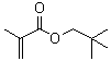 CAS # 2397-76-4, 2,2-Dimethylpropyl methacrylate, Neopentyl methacrylate