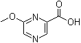structure of CAS# 24005-61-6, 6-Methoxy-2-pyrazinecarboxylic acid