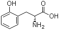 D-2-羟基苯丙氨酸分子结构 (CAS 24008-77-3)