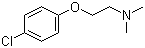 CAS # 2401-47-0, 2-(4-Chlorophenoxy)-N,N-dimethylethylamine, N,N-Dimethyl-2-(4-chlorophenoxy)ethanamine