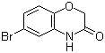 structure of CAS# 24036-52-0, 6-Bromo-2H-1,4-benzoxazin-3(4H)-one